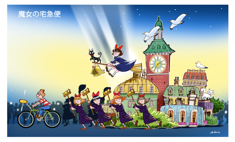 Illustration for article titled Disney Theme Park Designer Imagines Terrific Studio Ghibli Rides